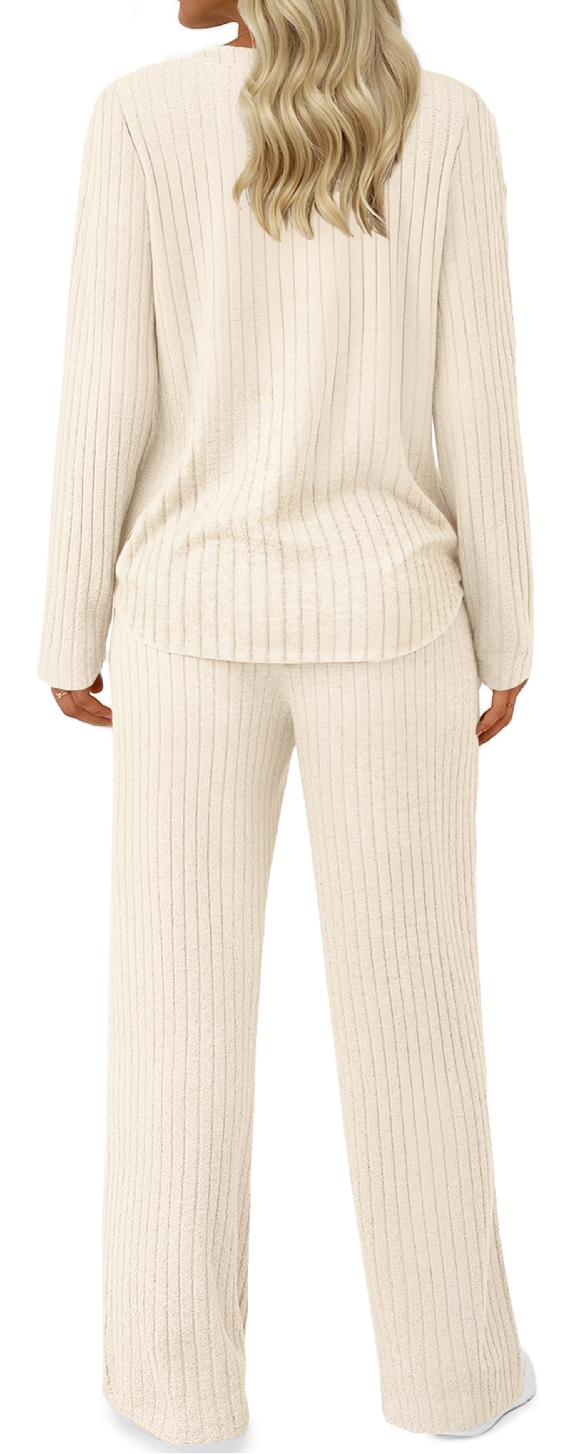 REORIA Dames katoenen half-rits trainingspak set met Henley-hals, loungekleding sets, lange mouwen, 2-delig outfit, effen kleur co örd sets, Kaki, XXL REORIA Dames katoenen half-rits trainingspak set met Henley-hals, loungekleding sets, lange mouwen, 2-delig outfit, effen kleur co örd sets, Kaki, XXL