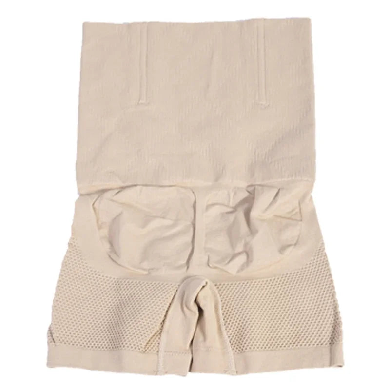 Super Power High-Waist Body Shaper – Tummy Control & Thigh Compression Slimming Shapewear Pants